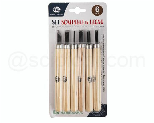 Set scalpelli per modellare - set,