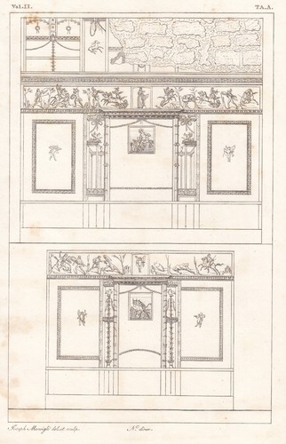 Antica stampa del 1800 - del,