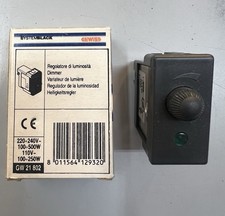 GEWISS SYSTEM BLACK 21802