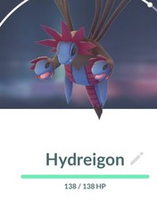 Pokemon hydreigon - go,