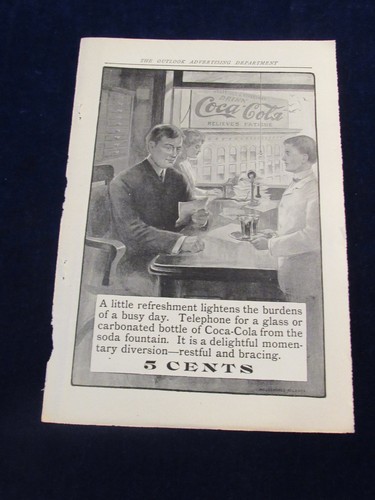 Telefono pubblicitario vintage - pubblicitario,