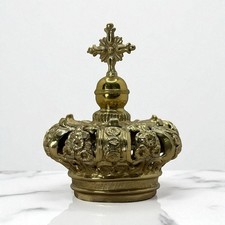Corona imperiale ottone per