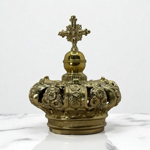 Corona imperiale ottone per