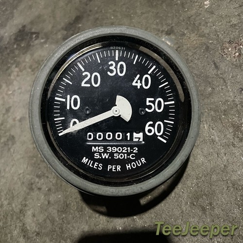 Nos tachimetro mph jeep m151 - jeep,