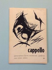 Carmelo Cappello. Panorama d'arte moderna, Foglio editrice, 1966