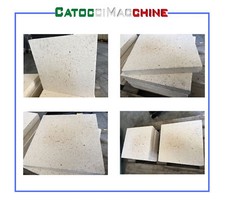 TAVELLA REFRATTARIA 50 x 50 H 5 cm PER FORNO A LEGNA MATTONE REFRATTARIO