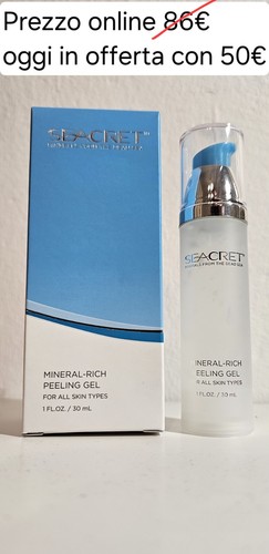 Seacret gel esfoliante ricco