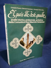 Novero, El pais dle"teste quadre". San Maurizio Canavese Tipolito MELLI 1981