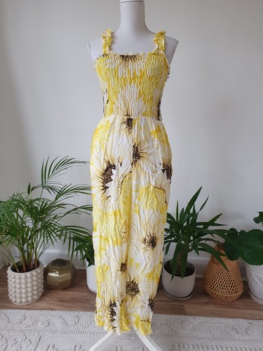 Tuta gialla con stampa - tuta, h&m