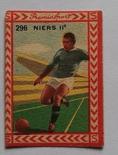 "FIGURINA B.E.A. PREMIO SPORT 1949/50" NIERS II (LAZIO) N. 296