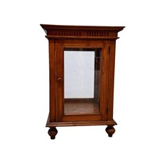 vetrinetta quadrata in legno