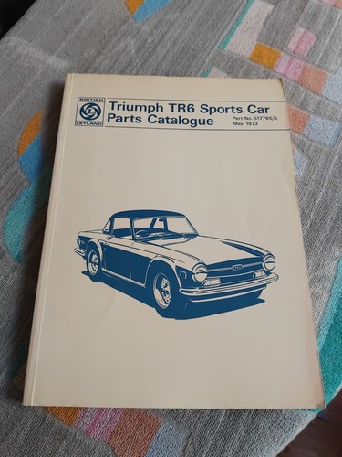 Triumph tr6 elenco - triumph, catalogo