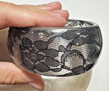 Bracciale In Pizzo Nero In