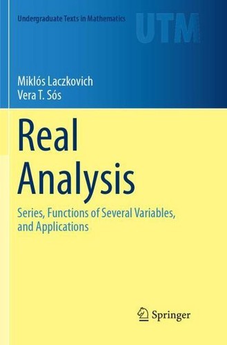 Real analysis series - real, analysis: