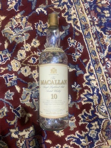 Bottiglia vuota macallan - vuota, 10