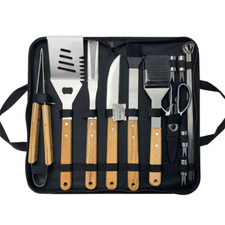 set  per barbecue all'aperto
