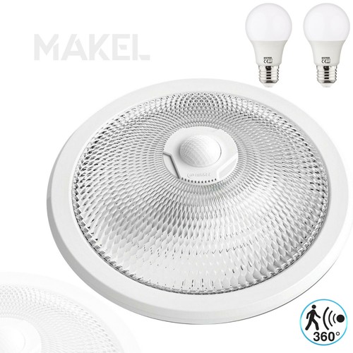 Plafoniera led con rilevatore - led,