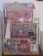 Kidkraft Casa Delle Bambole In Legno Annabelle Con Accessori E Mobili Inclusi .