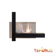 STUFA CAMINO TEPORUS CAMINETTO A BIOETANOLO MODELLO CROSS COD-89751