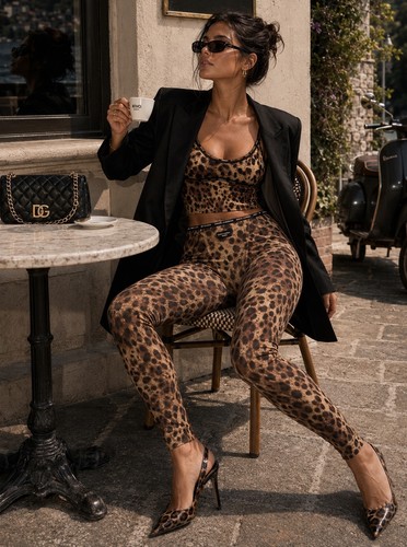Leggings nuovi con etichette