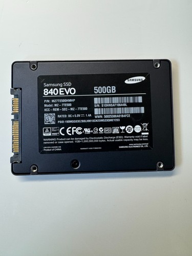 Samsung 840 evo 500gb - 500gb, sata