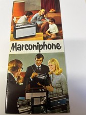 MARCONIPHONE  TV/RADIO/RECORD PLAYER/TAPE RECORDER CATALOGUE SHACK/WALL ART