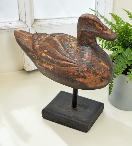 Vintage statuetta anatra - di,