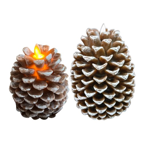 Candela cera led fiamma - led, a