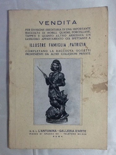 Catalogo vendita collezione - di,