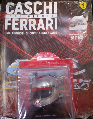 Mario andretti helmet - -,