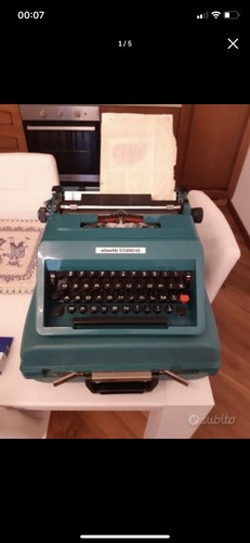 Macchina scrivere olivetti - macchina,