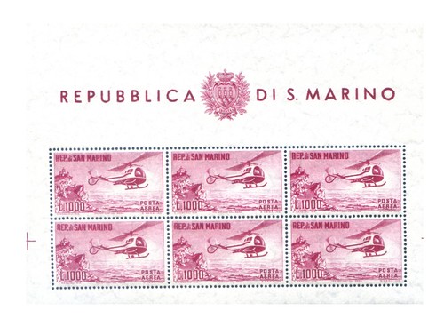 San marino elicottero 1961 - san,