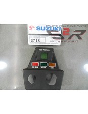 Supporto con spie luce / folle / frecce / contamarce per moto Suzuki