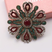 Spilla spilla strass vintage