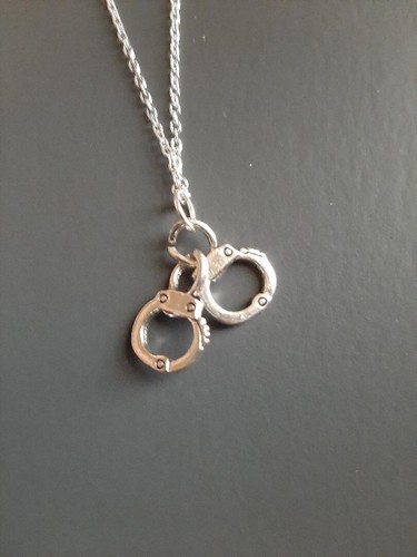 Collana manette argento