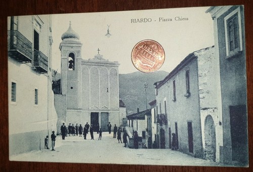 Cartolina epoca paesagg - d'epoca,
