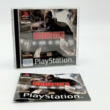 Resident Evil 3 Nemesis PS1 in Italiano Videogioco Completo Disco Eccellente