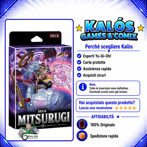 Yugioh mazzo deck mitsurugi - deck,