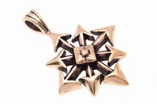 Chaos stella pendente - stella, bronzo