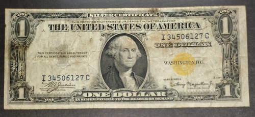 Dollaro bollino giallo - dollaro, 1935a