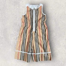 Tuta Burberry bambina a righe