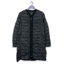 Piumino Moncler leggero blu scuro trapuntato - Taglia S/M donna