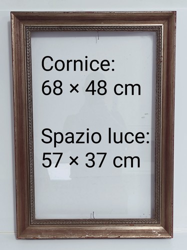 Cornice antica dorata legno - cornice,