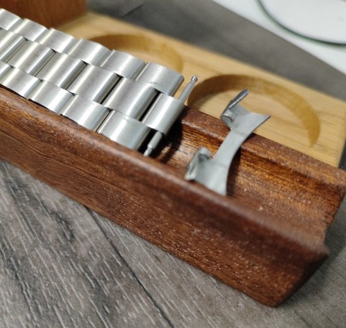 Bracciale acciaio inox ostrica
