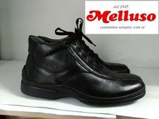 MELLUSO Polacco Scarpa Uomo Plantare Pelle Nero Antistatica ITALY N°39 NUOVO