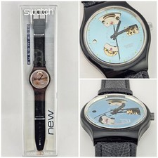 Swatch Automatic Black Motion