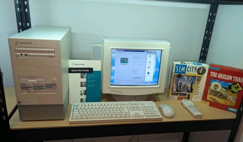Vintage packard bell - vintage, pc