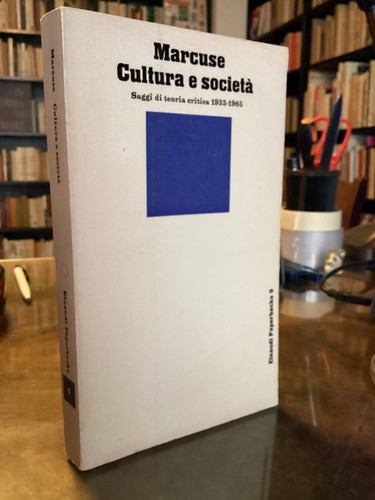 Marcuse cultura e - cultura, societÀ