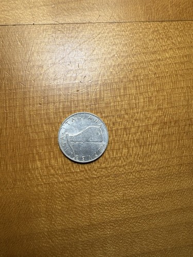 Moneta lire del 1954 - 5,