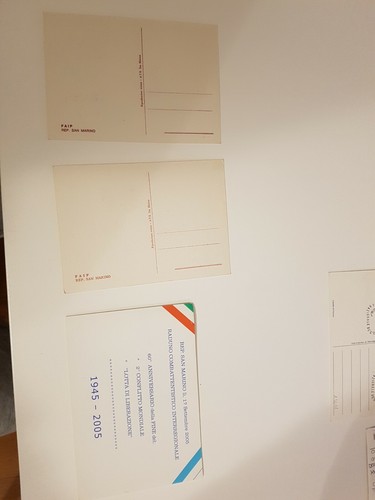Lotto3 cartoline francobolli - lotto3, 1